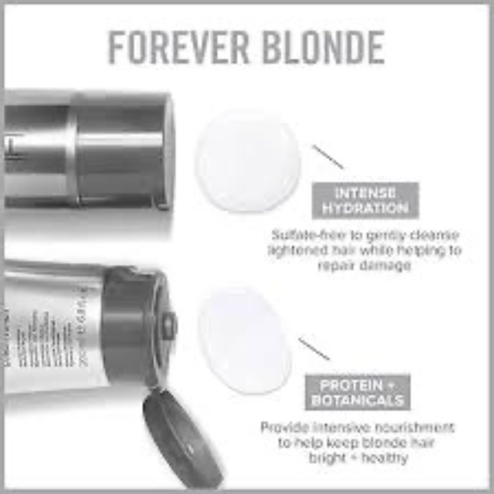 BRAND NEW Paul Mitchell Forever Blonde hair care set + BONUS Purple shampoo! - Picture 12 of 13